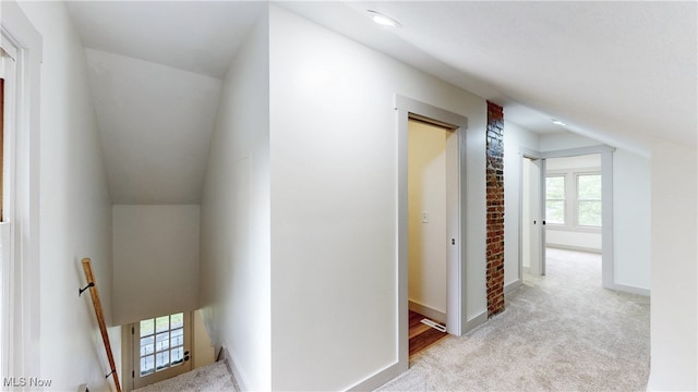 3187 Grenfall Rd, Norton, OH 44203 - corridor featuring an upstairs landing and carpet
