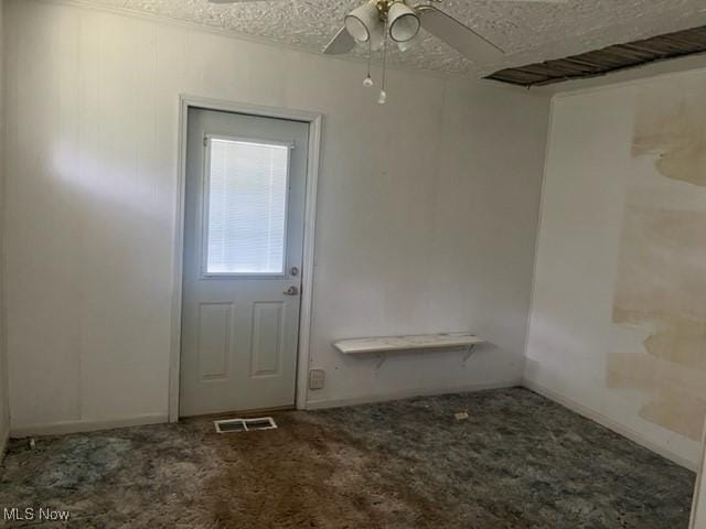 70610 Chermont Rd, Bridgeport, OH 43912 - carpeted spare room with ceiling fan and baseboards