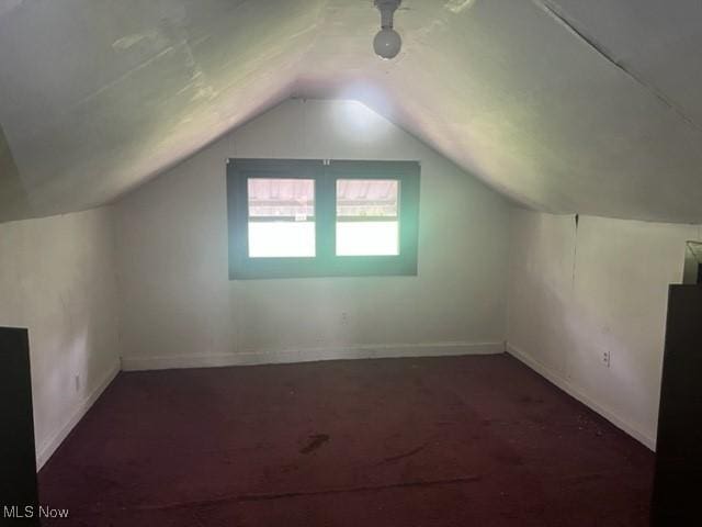 70610 Chermont Rd, Bridgeport, OH 43912 - bonus room with lofted ceiling and baseboards