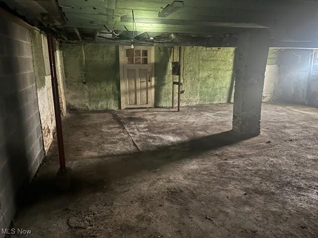 70610 Chermont Rd, Bridgeport, OH 43912 - view of unfinished basement