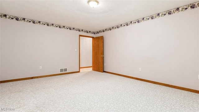4101 Oak Ridge Ln, Cambridge, OH 43725 - spare room with baseboards and light colored carpet