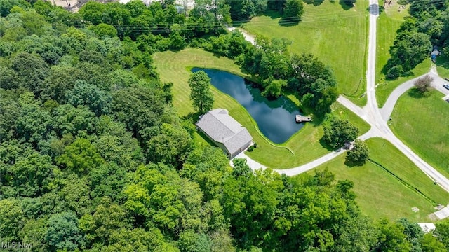 4101 Oak Ridge Ln, Cambridge, OH 43725 - aerial view of property's location featuring a large body of water