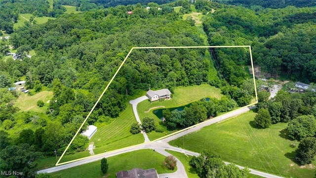 4101 Oak Ridge Ln, Cambridge, OH 43725 - view of property location featuring property parcel outlined