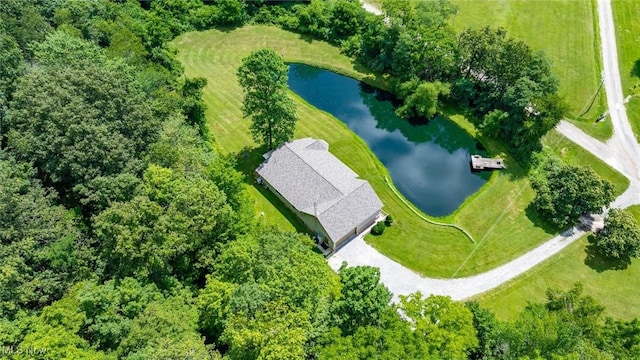 4101 Oak Ridge Ln, Cambridge, OH 43725 - bird's eye view of a nearby body of water
