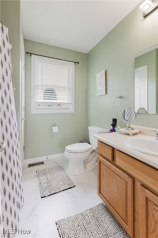 32 Par Three Dr, Follansbee, WV 26037 - full bathroom with marble finish flooring and vanity