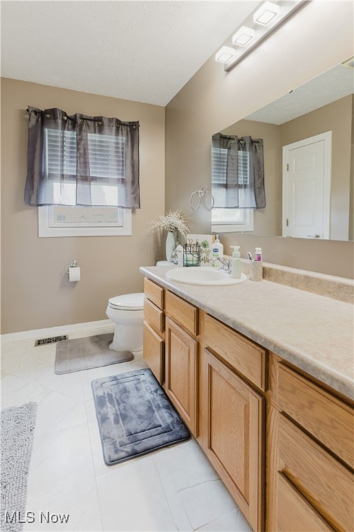 32 Par Three Dr, Follansbee, WV 26037 - bathroom featuring vanity and tile patterned flooring