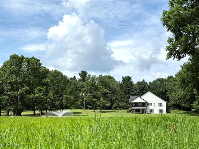 2710 E Hutton Rd, Wooster, OH 44691 - view of yard featuring a wooded view