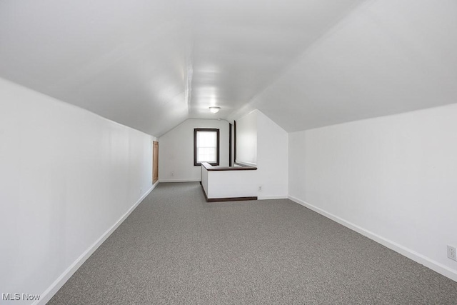 4435 W 58th St, Cleveland, OH 44144 - additional living space featuring vaulted ceiling and carpet flooring