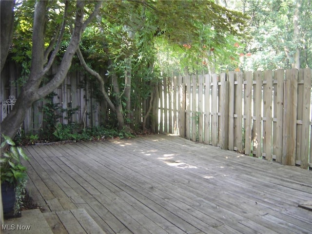 1275 NW Janet Ave, North Canton, OH 44720 - view of wooden terrace