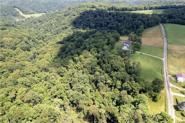 1292 Cinder Rd SE, Bergholz, OH 43908 - overview of rural landscape with a forest