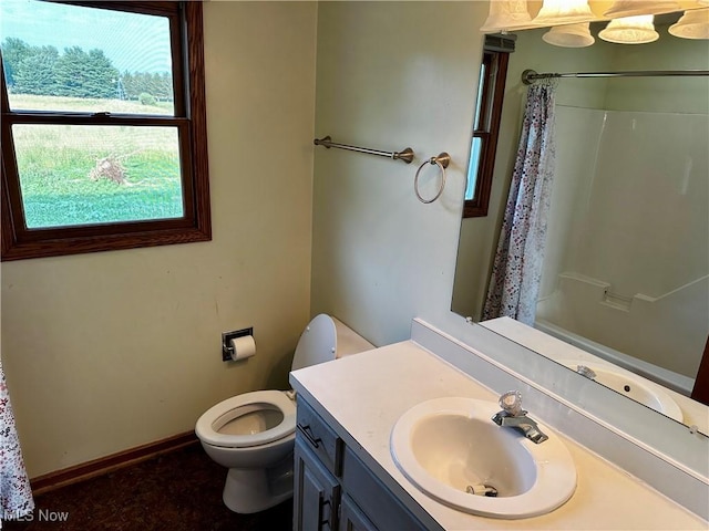 832 Meese Rd NE, Louisville, OH 44641 - bathroom with vanity and a shower with curtain