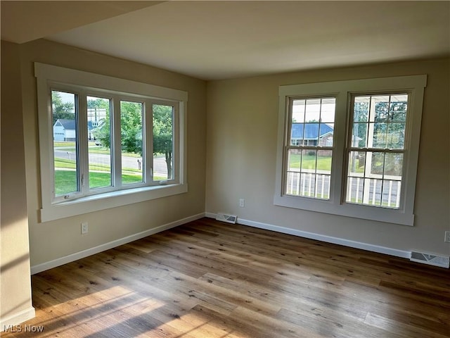 832 Meese Rd NE, Louisville, OH 44641 - unfurnished room with healthy amount of natural light and wood finished floors