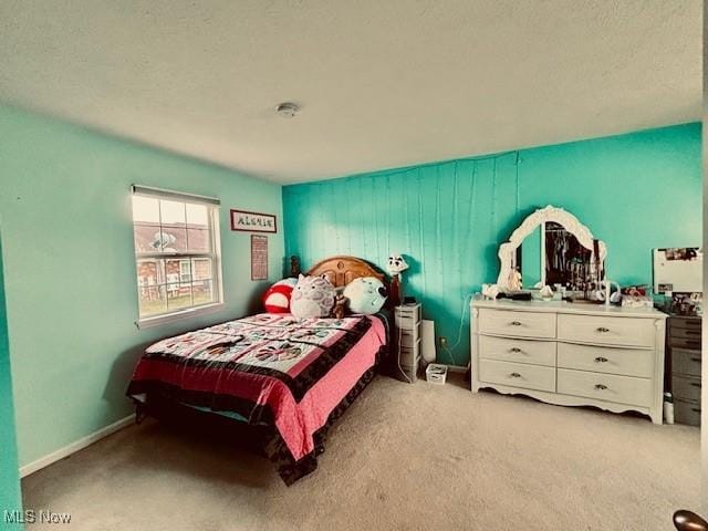 15539 Nantucket Cv # 3, Middlefield, OH 44062 - bedroom with light carpet and a textured ceiling