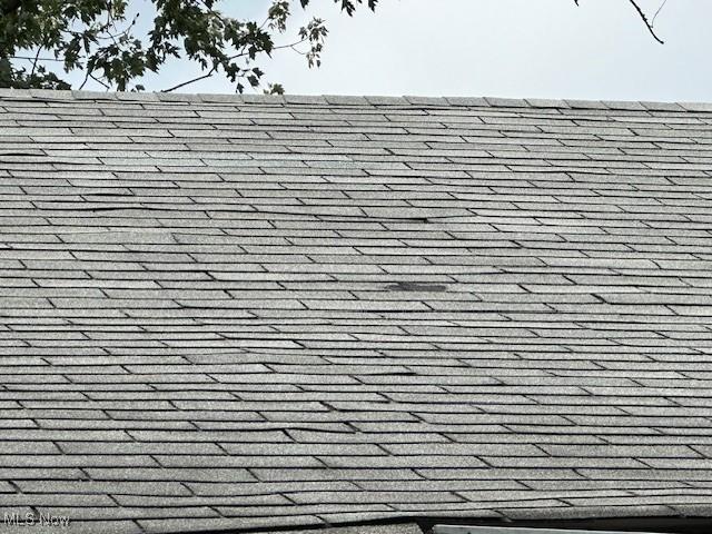 499 E 124th St, Cleveland, OH 44108 - exterior view of roof with shingles