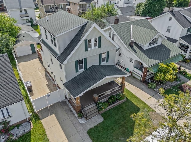 4305 W 49th St, Cleveland, OH 44144 - aerial view of residential area