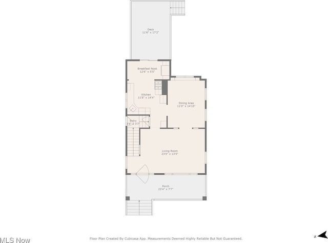 4305 W 49th St, Cleveland, OH 44144 - view of floor plan / room layout