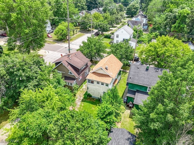 923 Lawton St, Akron, OH 44320 - aerial perspective of suburban area