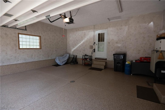 1074 S Meridian Rd, Austintown, OH 44509 - garage featuring a garage door opener
