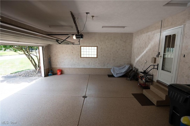 1074 S Meridian Rd, Austintown, OH 44509 - garage with a garage door opener