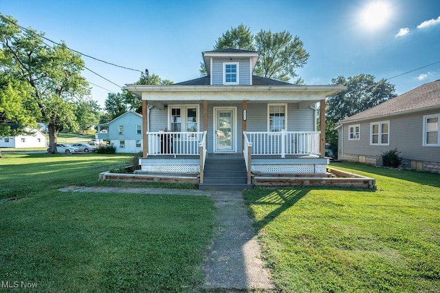4412 14th Ave, Parkersburg, WV 26101 - bungalow featuring covered porch and a front yard