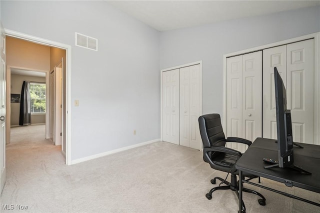 1653 Maple View Ct, Streetsboro, OH 44241 - office area with light colored carpet and baseboards