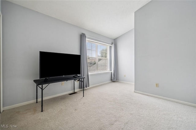 1653 Maple View Ct, Streetsboro, OH 44241 - interior space with carpet and vaulted ceiling