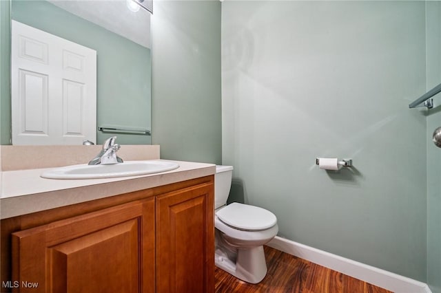 1653 Maple View Ct, Streetsboro, OH 44241 - half bathroom with wood finished floors and vanity
