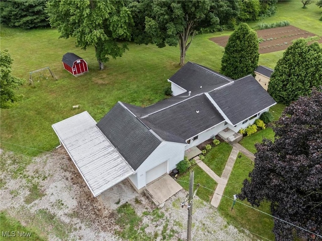 34 Prospect St, Seville, OH 44273 - aerial view of property and surrounding area