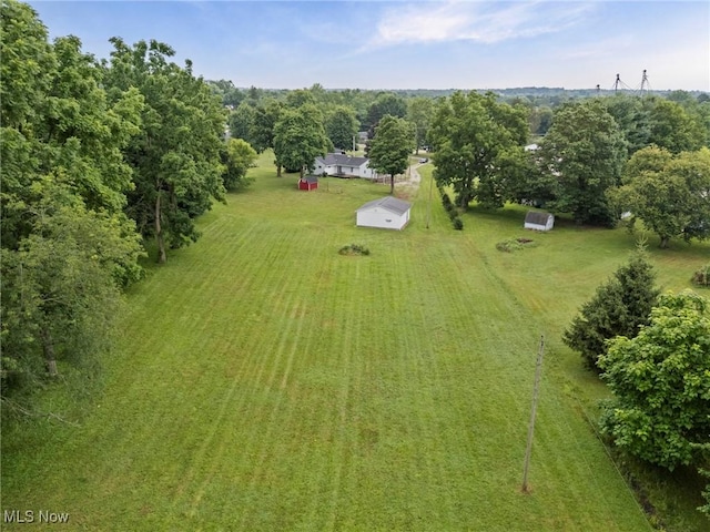 34 Prospect St, Seville, OH 44273 - aerial view of sparsely populated area