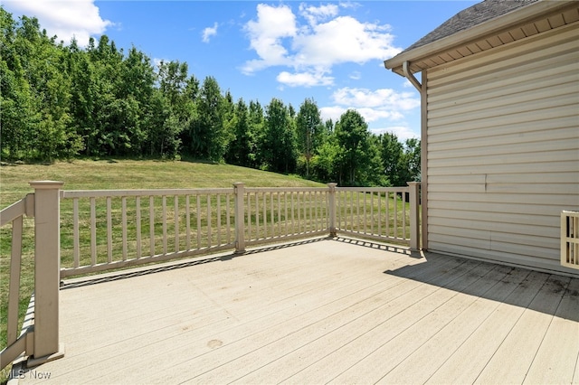 4428 Trail Head Cir NW, Massillon, OH 44647 - wooden deck with a yard