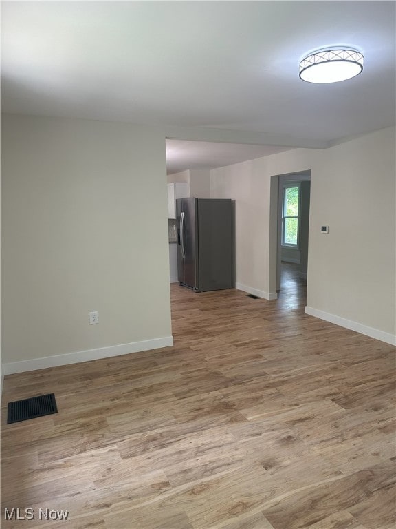9822 Hooper Rd, Athens, OH 45701 - spare room with baseboards and light wood-style flooring