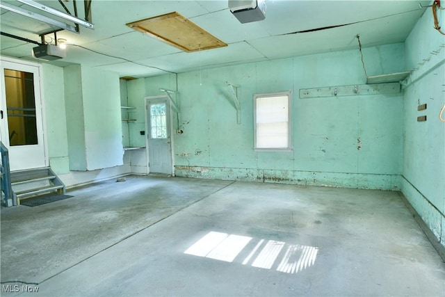 131 Euclid Blvd, Youngstown, OH 44505 - garage featuring a garage door opener