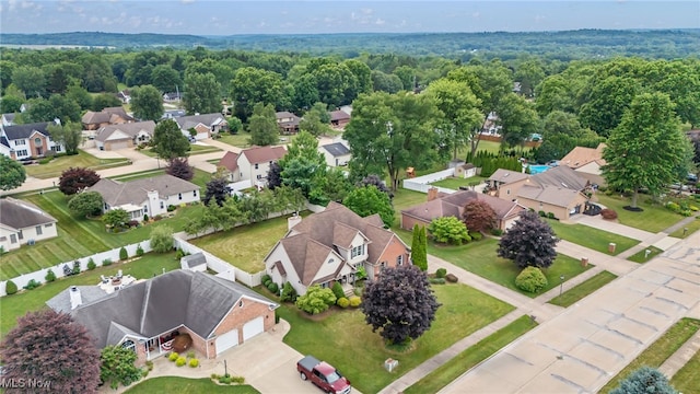 1133 S Azalea Blvd, Barberton, OH 44203 - aerial view of residential area featuring a forest