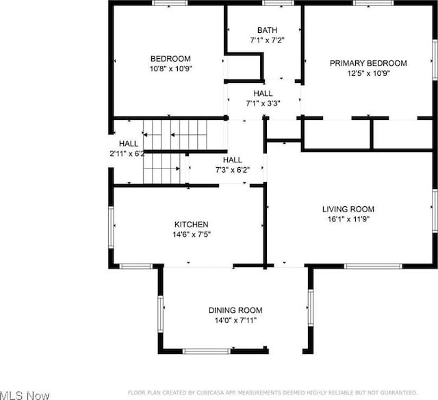 1624 Krumroy Rd, Akron, OH 44306 - view of room layout