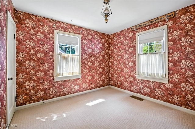 474 W 4th St, Salem, OH 44460 - spare room with baseboards and carpet flooring
