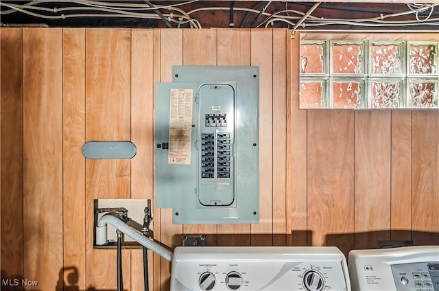 474 W 4th St, Salem, OH 44460 - utilities featuring electric panel and separate washer and dryer