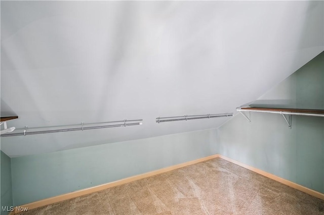 474 W 4th St, Salem, OH 44460 - spacious closet featuring carpet flooring and vaulted ceiling