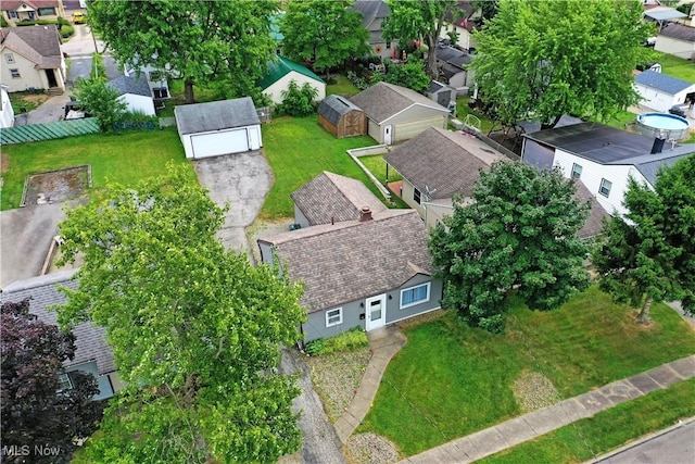33 Mcdonald Ave, Niles, OH 44446 - aerial perspective of suburban area
