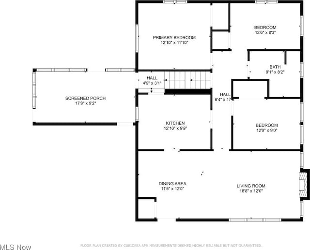593 Mardon Ave, Akron, OH 44303 - view of home floor plan