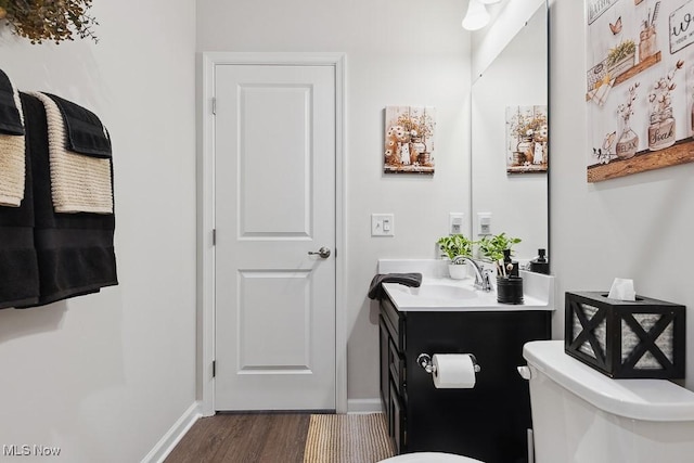 2014 Sugar Maple Dr, Kent, OH 44240 - bathroom with vanity and wood finished floors