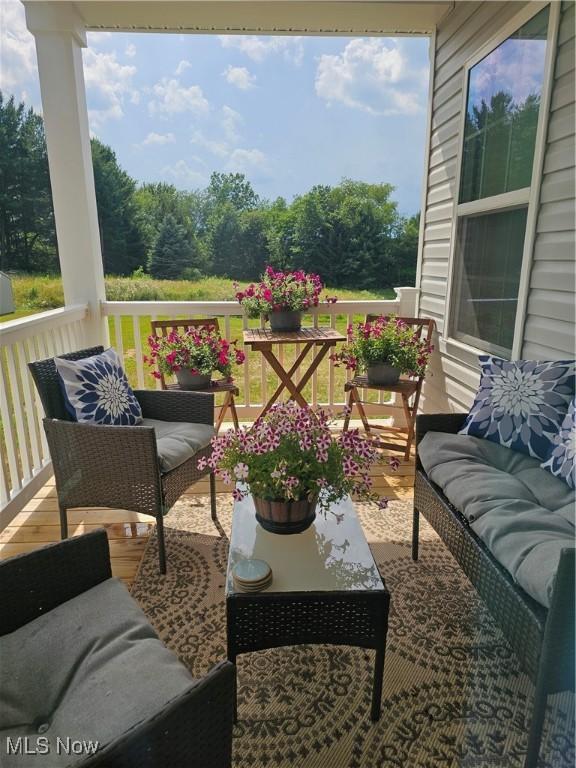 2014 Sugar Maple Dr, Kent, OH 44240 - balcony featuring outdoor lounge area