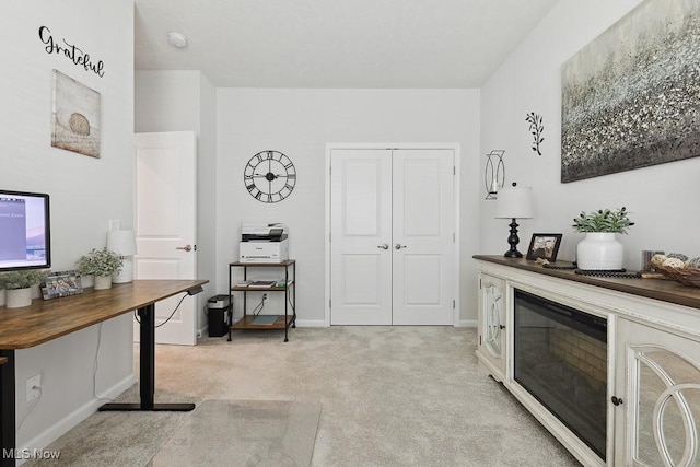 2014 Sugar Maple Dr, Kent, OH 44240 - office area with light colored carpet and baseboards