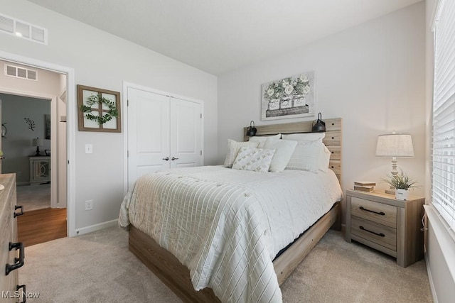 2014 Sugar Maple Dr, Kent, OH 44240 - bedroom with light carpet and a closet
