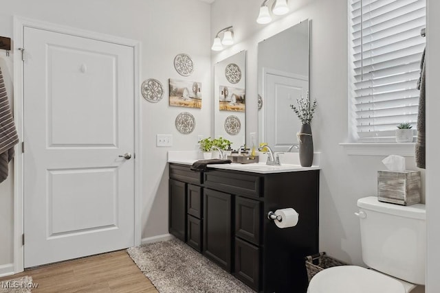 2014 Sugar Maple Dr, Kent, OH 44240 - bathroom featuring vanity and wood finished floors