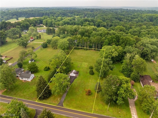 409 Yager Rd, New Franklin, OH 44216 - aerial overview of property's location with property boundaries highlighted