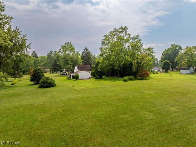 409 Yager Rd, New Franklin, OH 44216 - view of green lawn with view of scattered trees