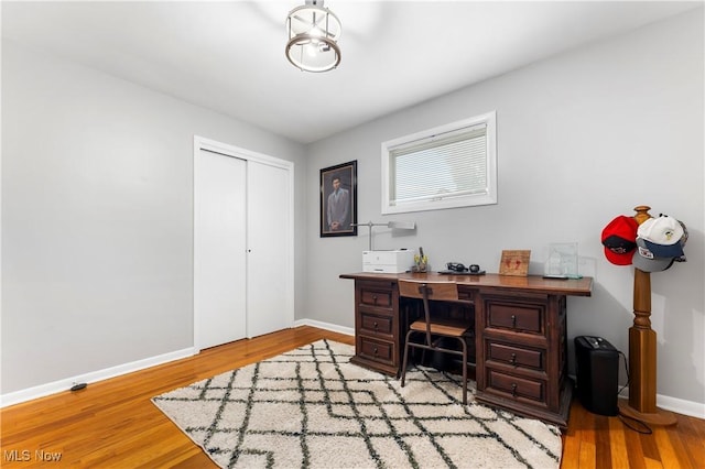 1103 Clinton Ave SE, North Canton, OH 44720 - office featuring light wood finished floors and baseboards