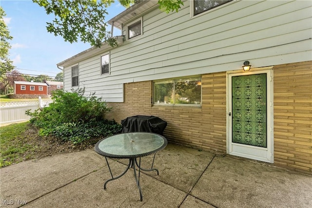 1103 Clinton Ave SE, North Canton, OH 44720 - view of patio featuring a grill