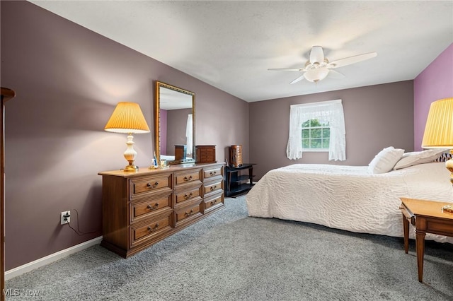 136 Westchester Dr, Brunswick, OH 44212 - carpeted bedroom with baseboards and a ceiling fan