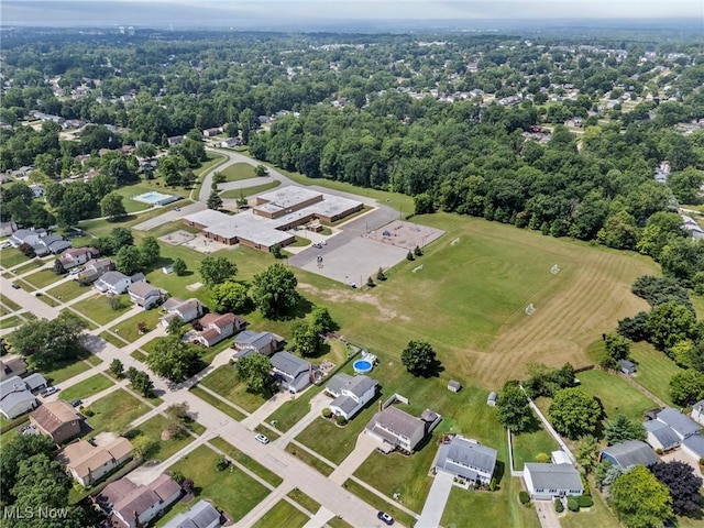 136 Westchester Dr, Brunswick, OH 44212 - aerial view of property and surrounding area featuring nearby suburban area